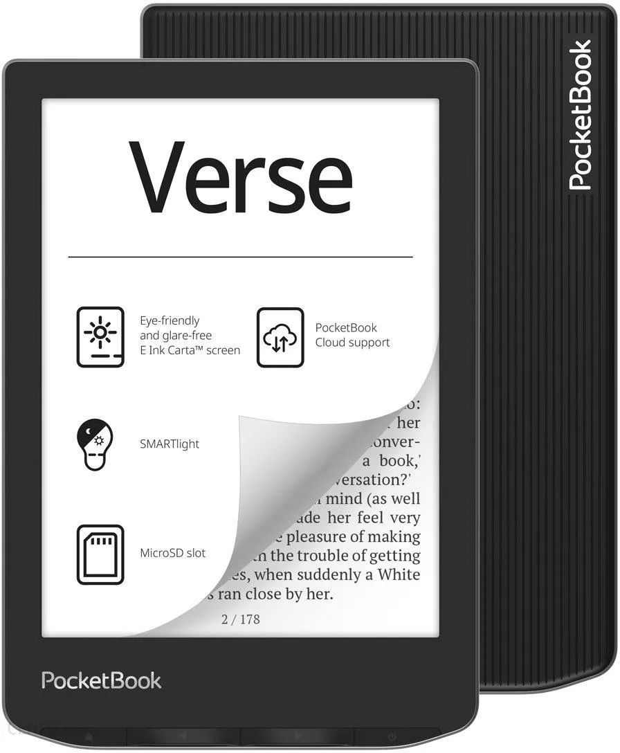 Instrukcja w języku polskim w formacie PDF do czytnika PocketBook Verse.