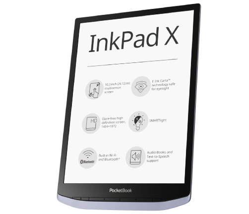 Instrukcja w języku polskim w formacie PDF do czytnika PocketBook InkPad X.