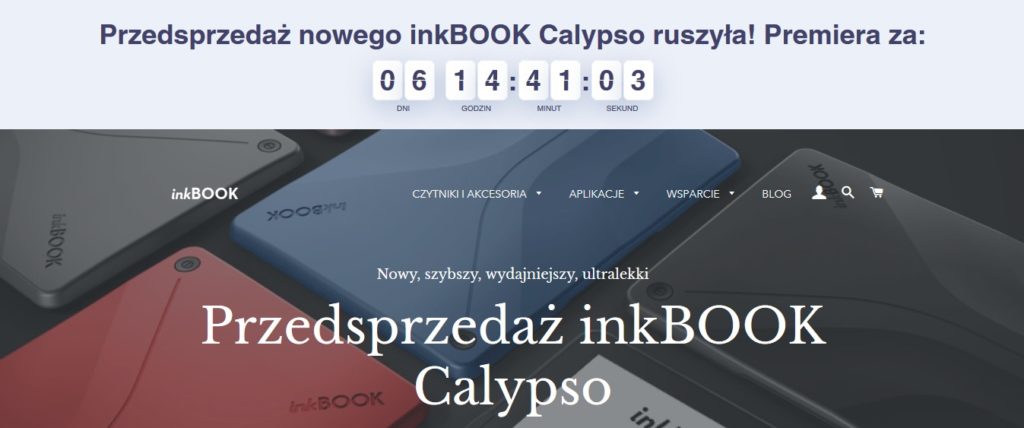 Przedsprzedaż inkBOOKa Calypso