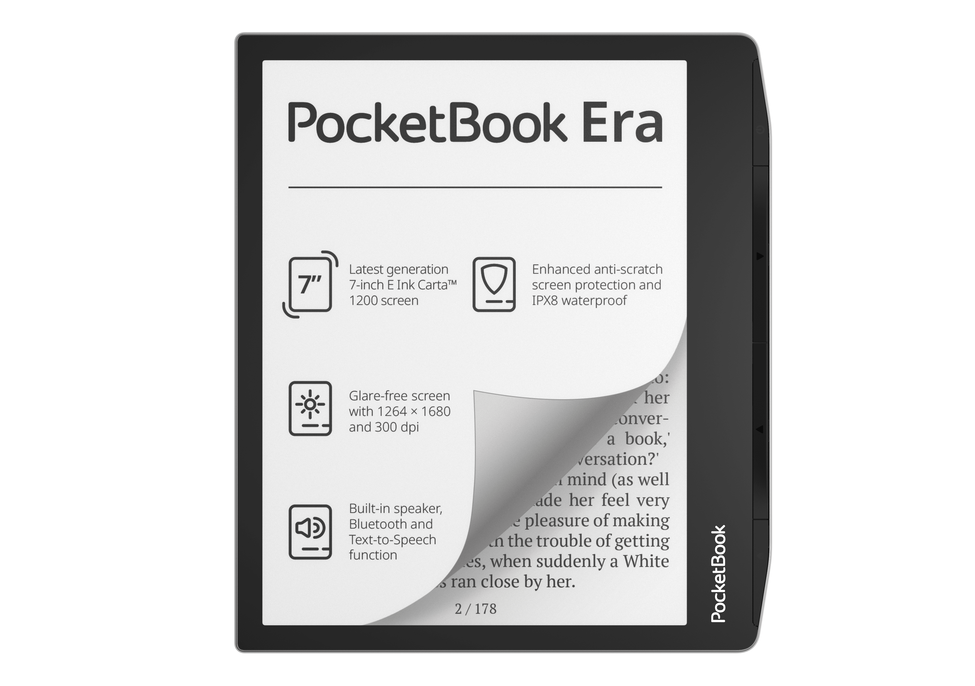Instrukcja w języku polskim w formacie PDF do czytnika PocketBook Era.