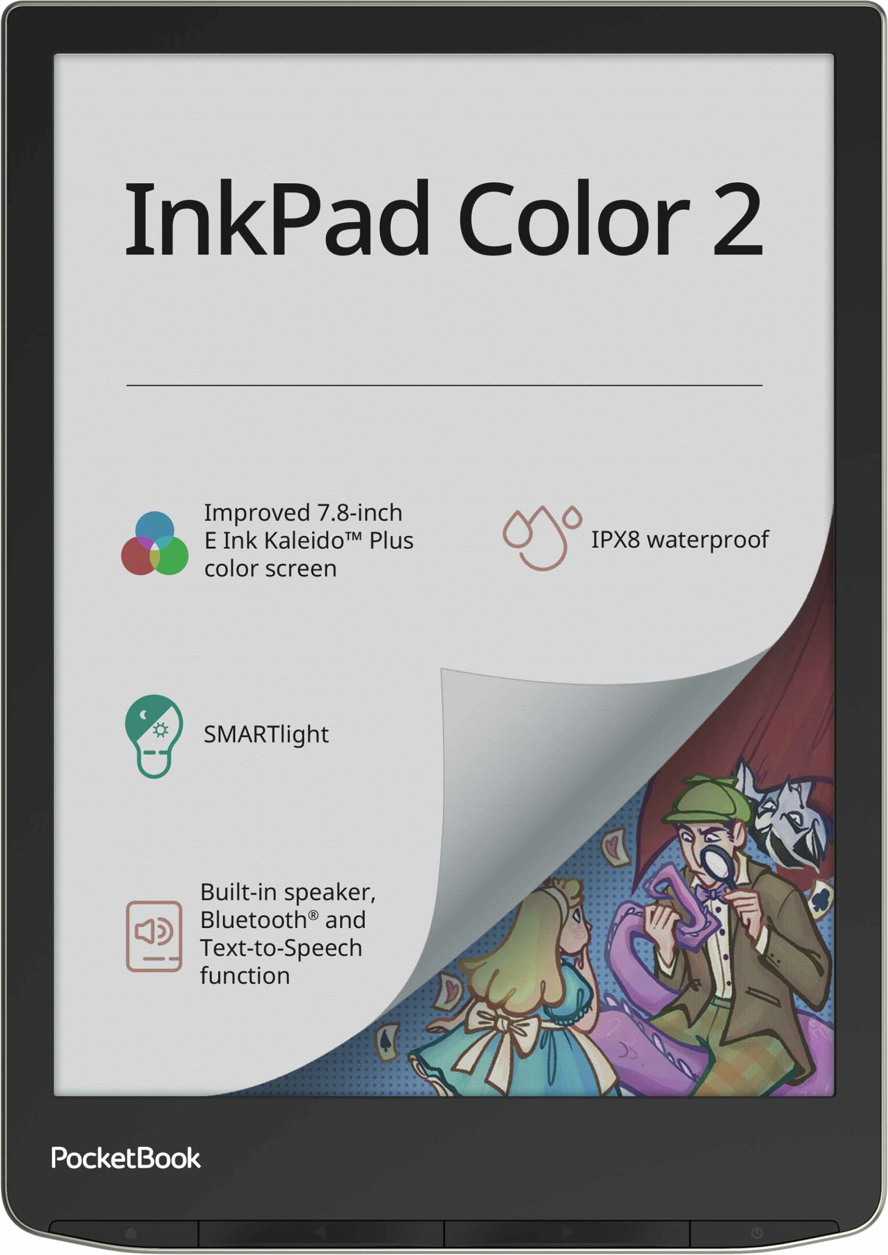 Instrukcja w języku polskim w formacie PDF do czytnika PocketBook Inkpad Color 2.