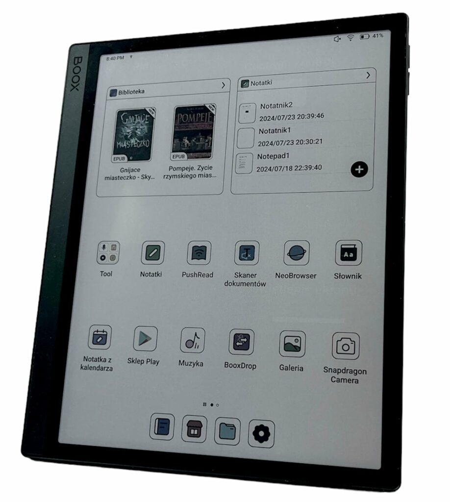 Tablet E-ink Onyx Boox Tab Ultra C Pro